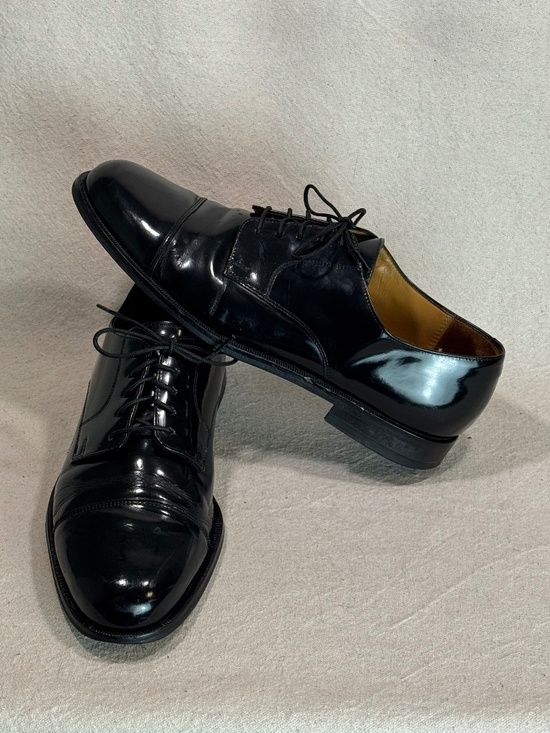 Cole Haan Black Patent Leather Oxfords Mens Size 10D main image 8